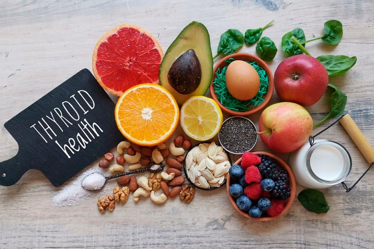 Alimentos recomendados para la tiroides