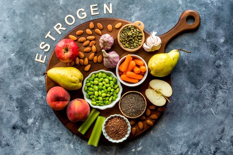 Aliments contenant des œstrogènes