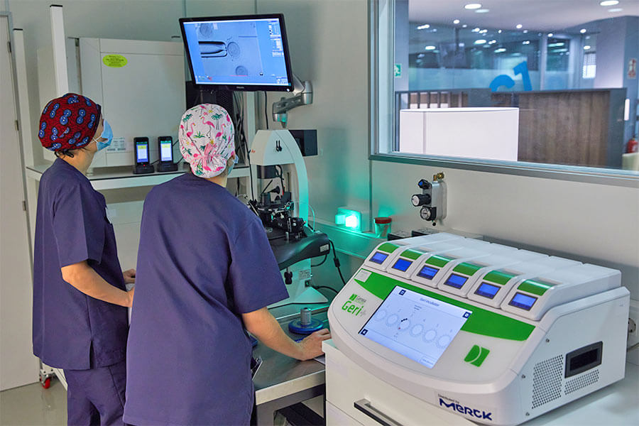IVF-Life Donostiako enbriologoak