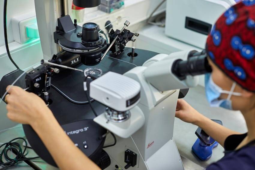 Laboratorio de IVF-Life Donostia