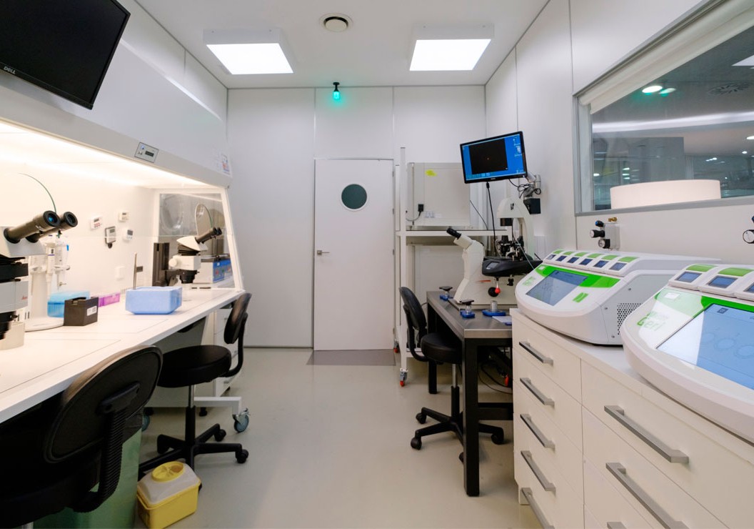 Laboratorio del Instituto Vasco de Fertilidad IVF-Life Donostia