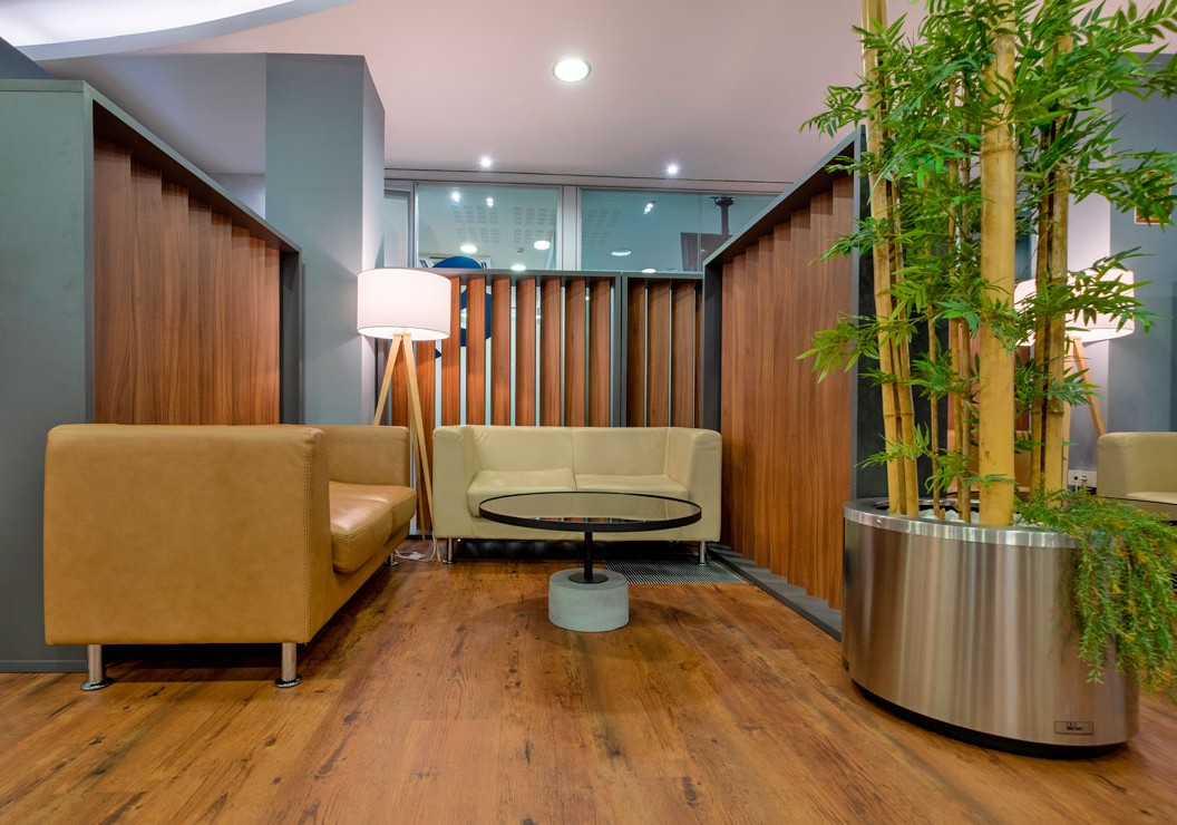 Sala de espera del Instituto Vasco de Fertilidad IVF-Life Donostia