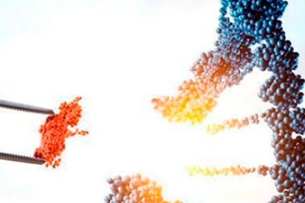 Imagen de adn en la epigenética