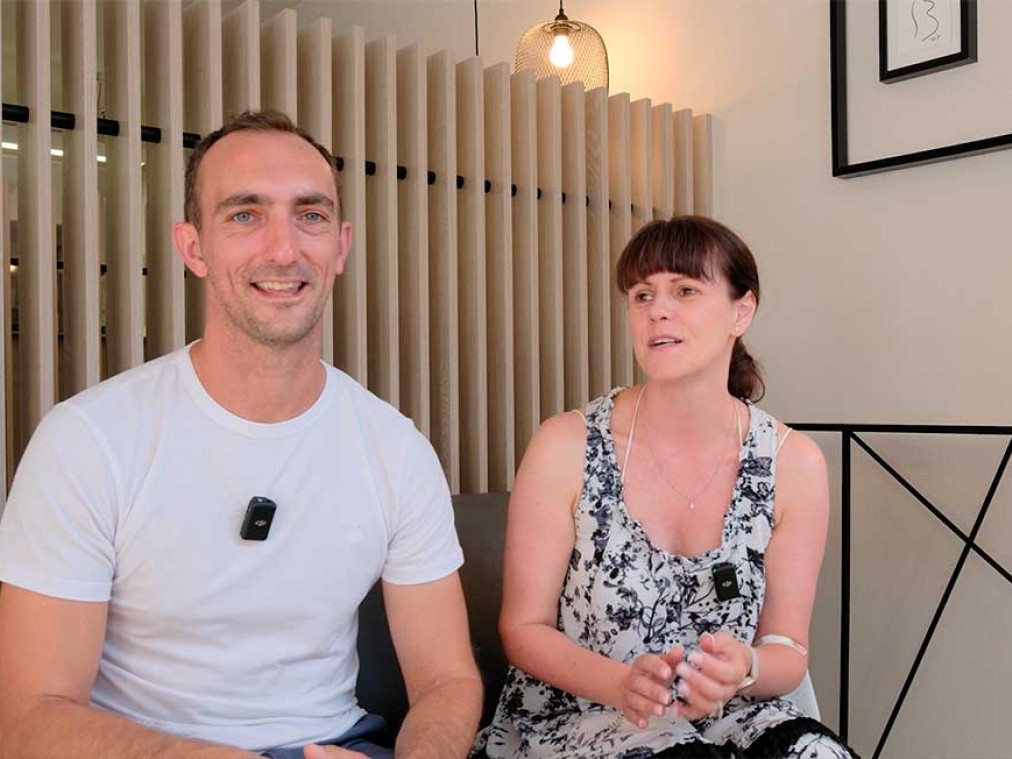 Laura e Daniel, genitori grazie alla donazione di ovuli presso IVF-Life