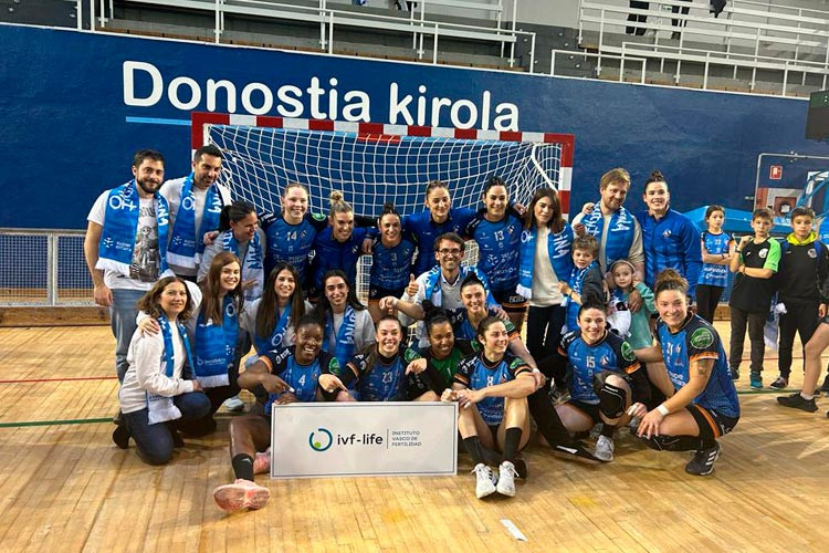 Imagen del equipo de balonmano