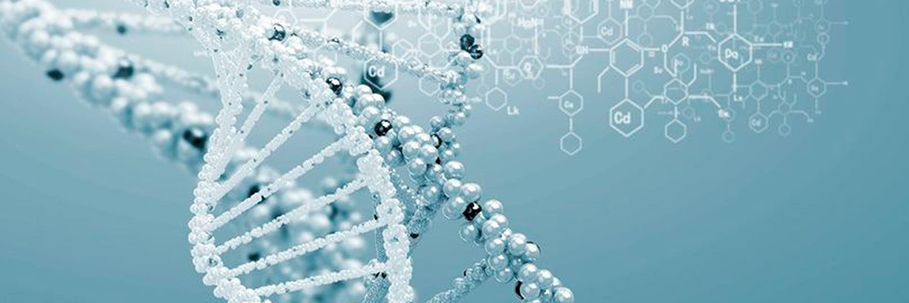 Imagen de ADN e inteligencia artificial