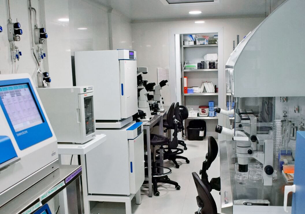 Laboratorio de la clínica de reproducción asistida IVF-Life