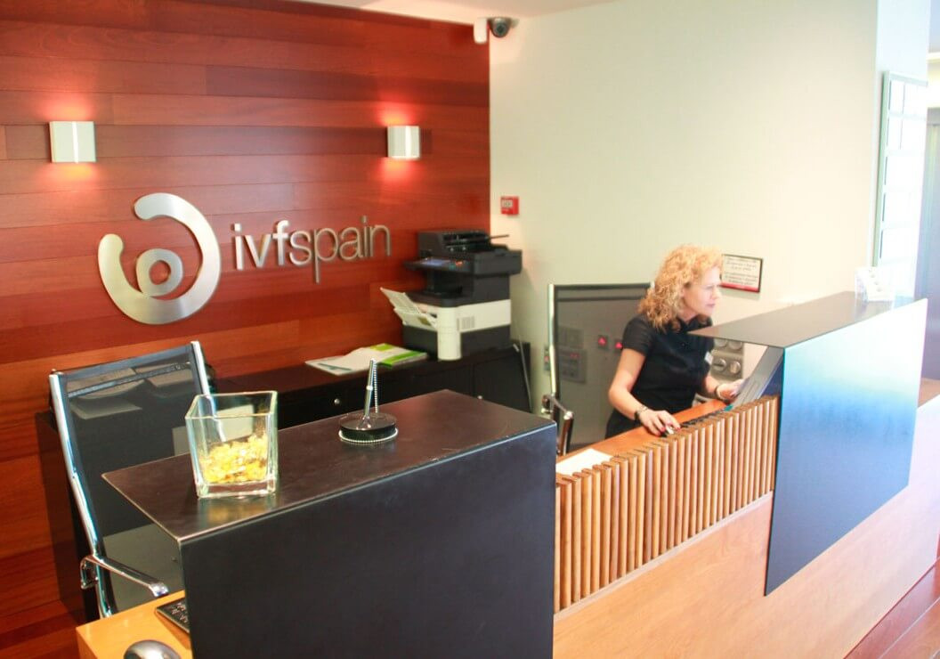 Recepción de la clínica de reproducción asistida en Alicante IVF-Life