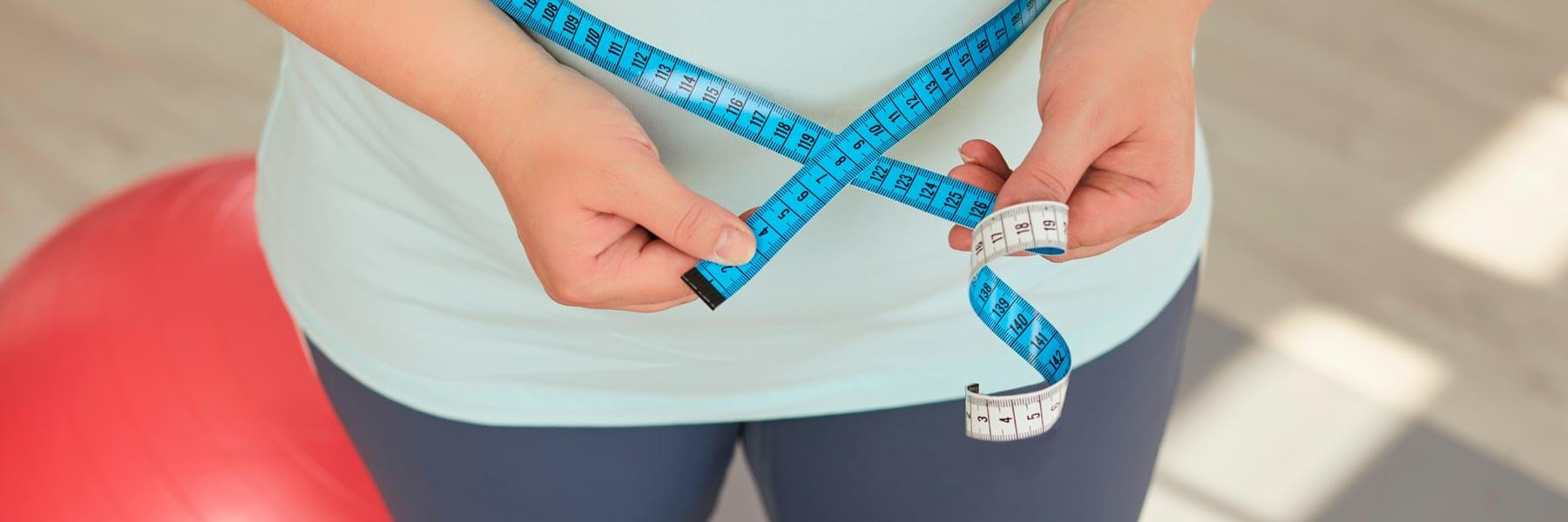 Mujer con obesidad y problemas de fertilidad