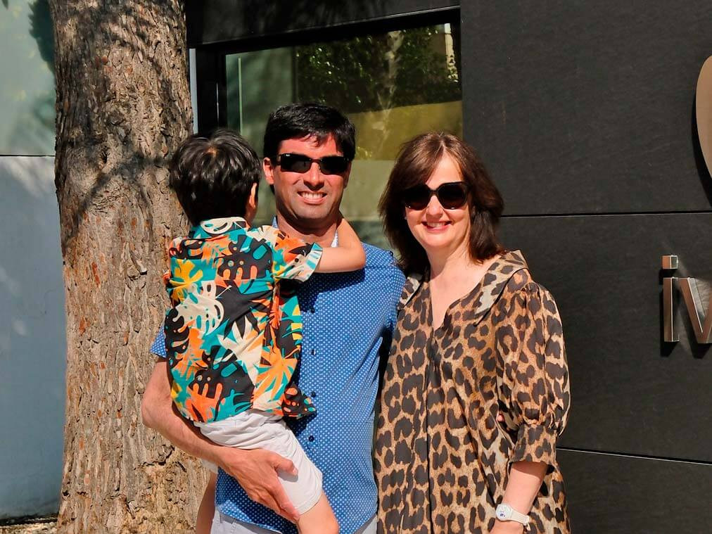 Una coppia diventa genitore grazie alla donazione di ovuli presso IVF-Life