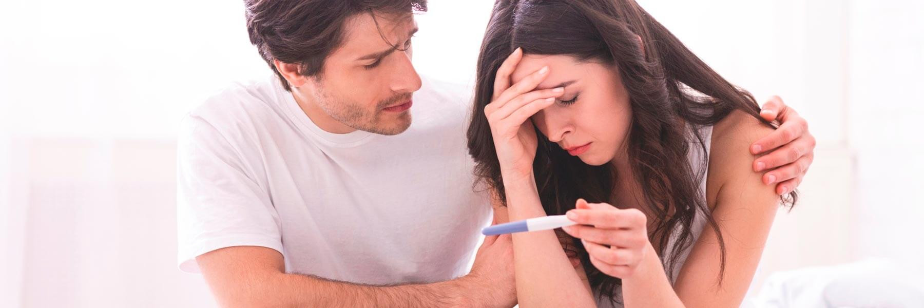 Pareja con problemas de incompatibilidad genética